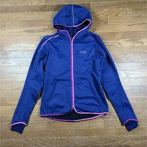 GORE BIKE WEAR Windstopper Soft Shell Cycling Jacket Womens Medium Full Zip Hood